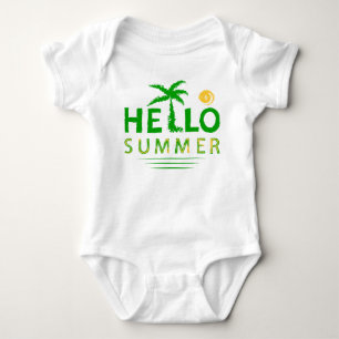 Hallo Sommer Baby Strampler