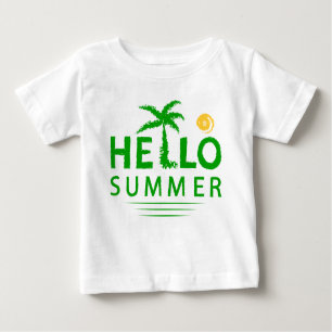 Hallo Sommer Baby T-shirt