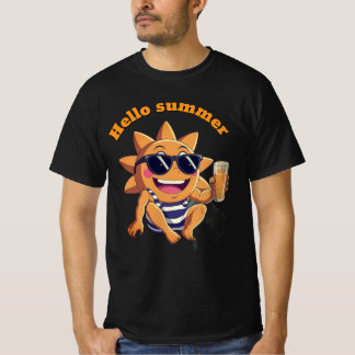 Hallo Sommer Babys Body T-Shirt