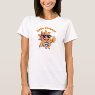 Hallo Sommer Babys Body T-Shirt