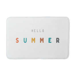 Hallo Sommer Bath Mat modern Badematte