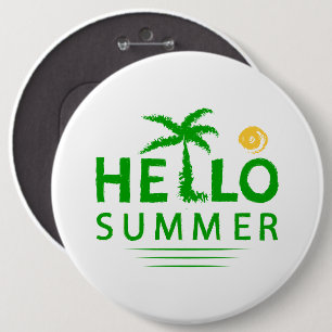 Hallo Sommer Button