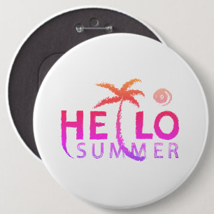 Hallo Sommer Button