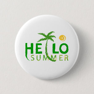 Hallo Sommer Button
