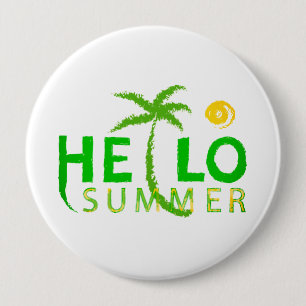 Hallo Sommer Button