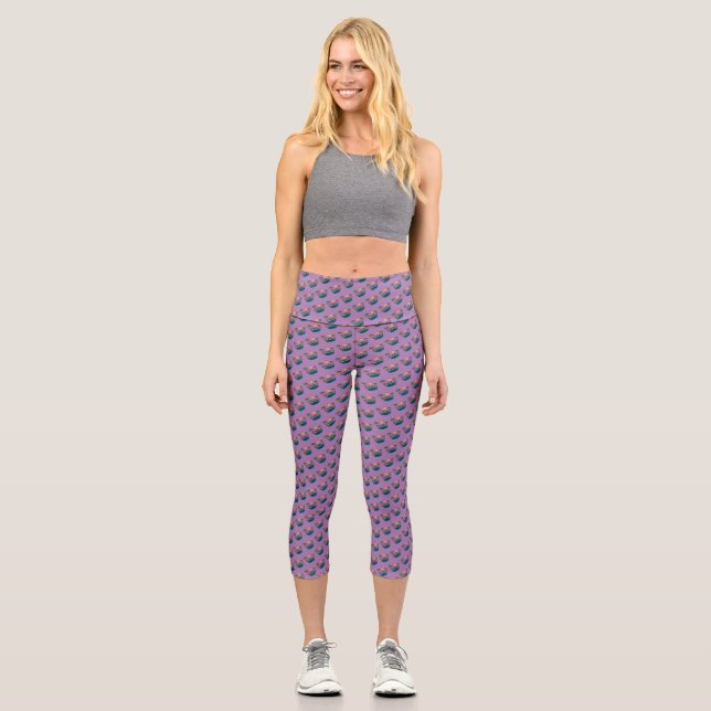 Hallo Sommer Capri Leggings (Vorderseite)