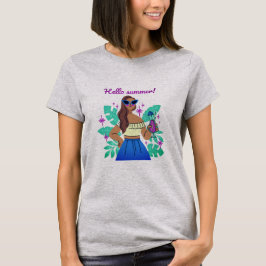 Hallo Sommer Damen T-Shirt