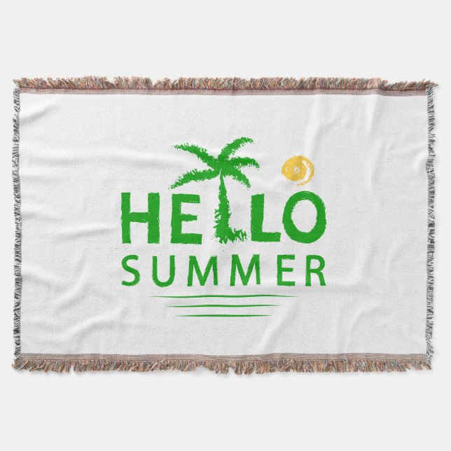 Hallo Sommer Decke (Vorderseite)