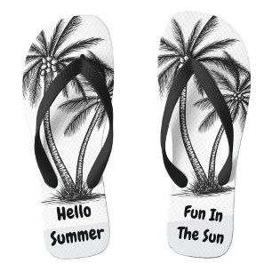 Hallo Sommer Flip Flops