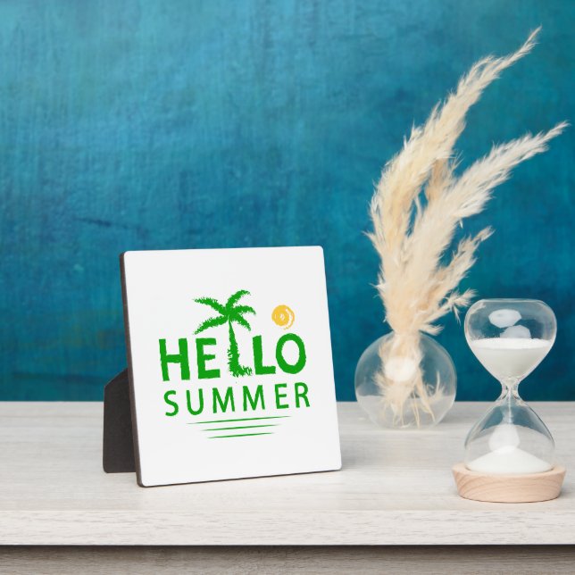 Hallo Sommer Fotoplatte (InSitu)
