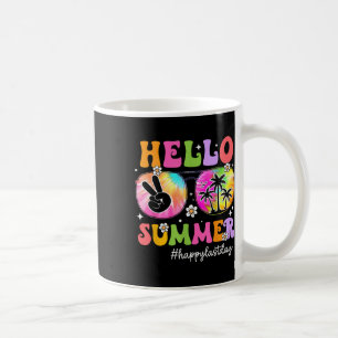 Hallo Sommer Funny Glück letzten Tag der Schule Te Kaffeetasse