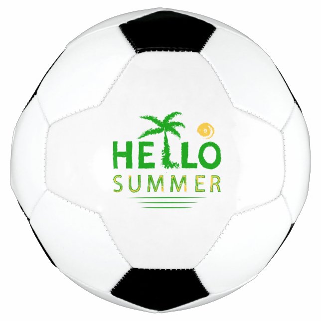 Hallo Sommer Fußball (Vorderseite)