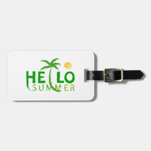 Hallo Sommer Gepäckanhänger