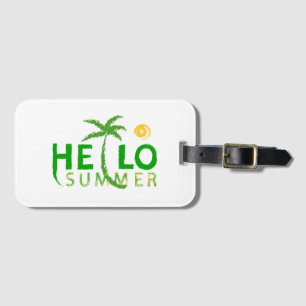 Hallo Sommer Gepäckanhänger