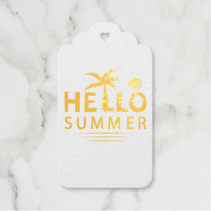 Hallo Sommer Geschenkanhänger