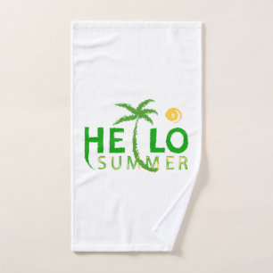 Hallo Sommer Handtuch