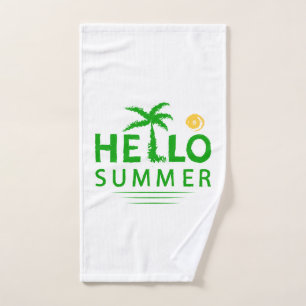 Hallo Sommer Handtuch