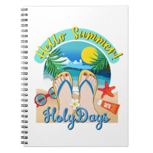 Hallo Sommer - Heilige Tage Notizblock