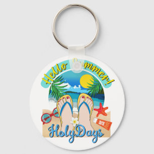 Hallo Sommer - Heilige Tage Schlüsselanhänger