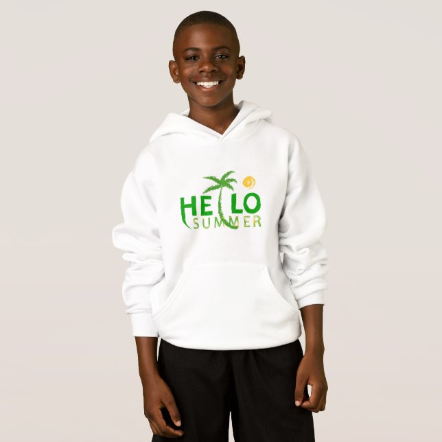 Hallo Sommer Hoodie (Vorne ganz)