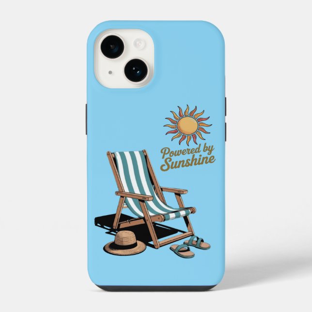 Hallo Sommer iPhone Hülle (Rückseite)