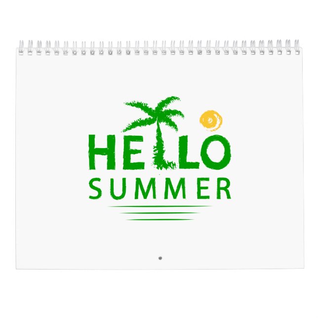 Hallo Sommer Kalender (Rückseite)