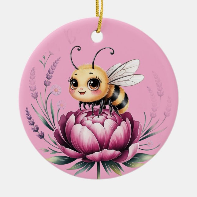 Hallo Sommer  Keramik Ornament (Vorne)
