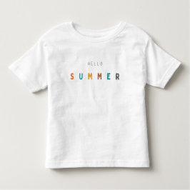 Hallo Sommer. Kleinkind T-Shirt