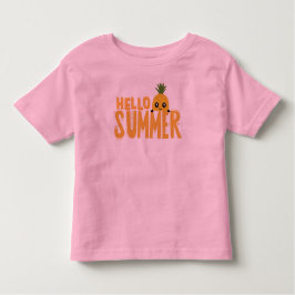 Hallo Sommer Kleinkind T-shirt