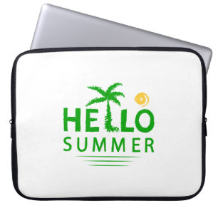 Hallo Sommer Laptopschutzhülle