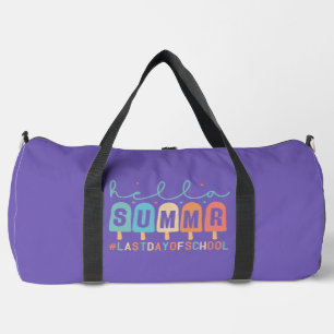 Hallo Sommer letzter Schultag Duffle Bag