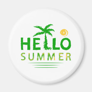 Hallo Sommer Magnet