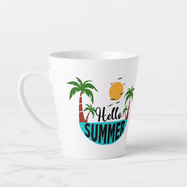 Hallo Sommer Milchtasse (Links)