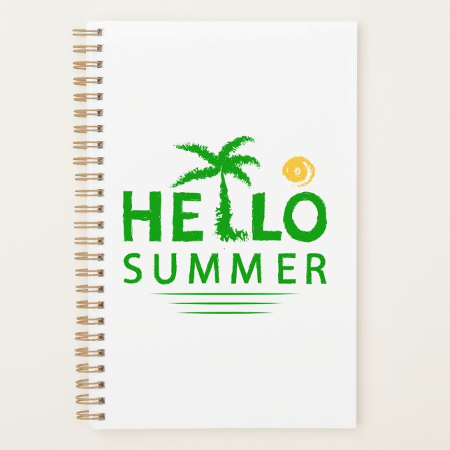 Hallo Sommer Planer (Vorderseite)