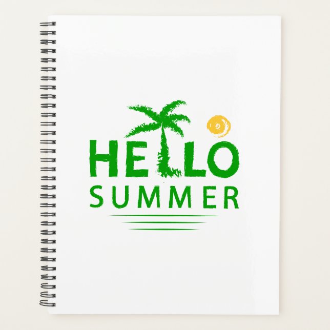 Hallo Sommer Planer (Vorderseite)