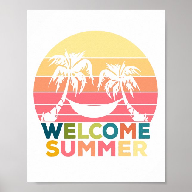 HALLO SOMMER POSTER (Vorne)
