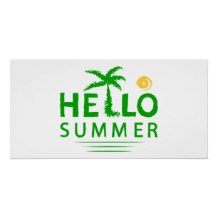 Hallo Sommer Poster
