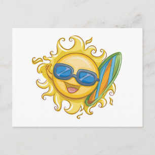 Hallo Sommer Postkarte