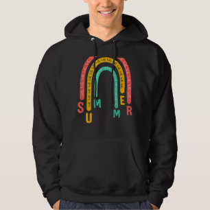 Hallo Sommer Regenbogen Willkommen Sommer Hallo Ur Hoodie
