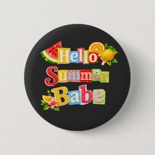 Hallo Sommer-Schatz Button