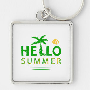 Hallo Sommer Schlüsselanhänger