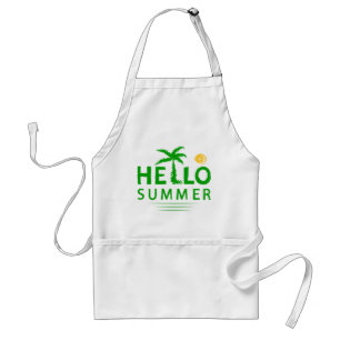 Hallo Sommer Schürze