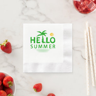Hallo Sommer Serviette