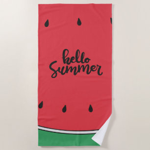 Hallo Sommer Strandtuch