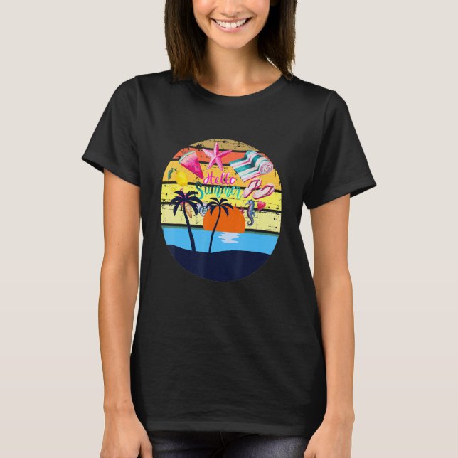 Hallo Sommer T-Shirt (Vorderseite)