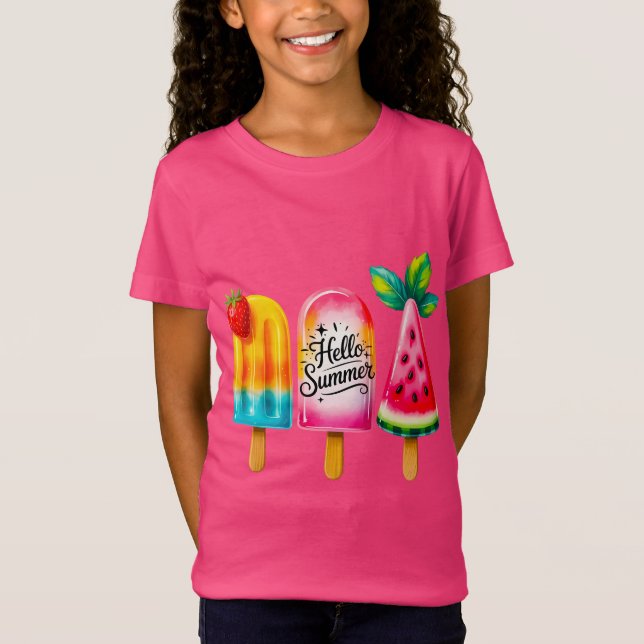 Hallo Sommer  T-Shirt (Vorderseite)