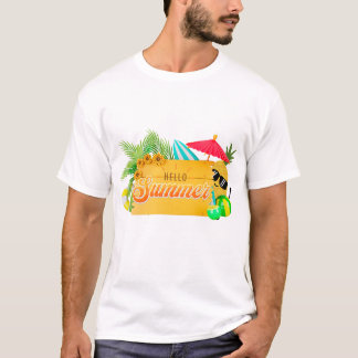 Hallo Sommer – T-Shirt Tropical Évasion