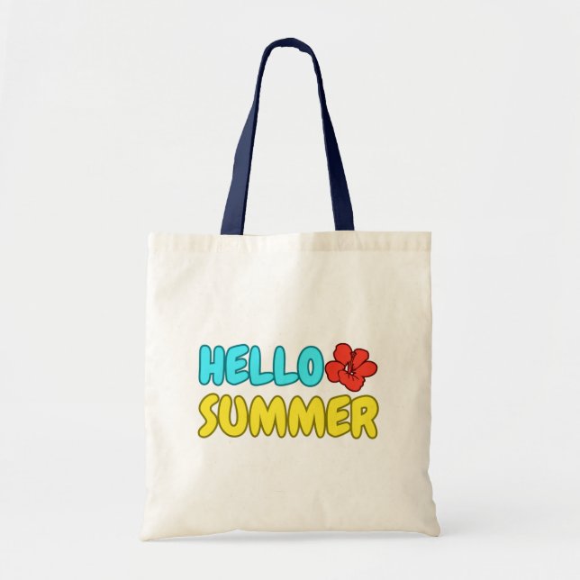 Hallo Sommer-Tasche Tragetasche (Vorne)