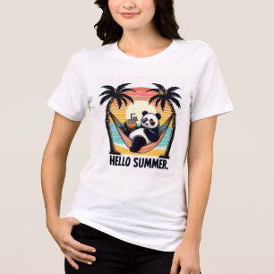 Hallo Sommer Tri-Blend Shirt