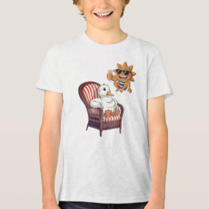 Hallo Sommer  Tri-Blend Shirt